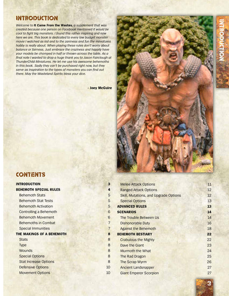 It Came From the Wastes PDF